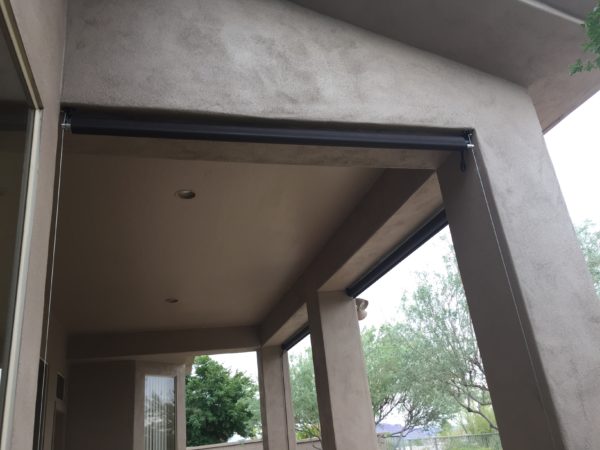Patio Roll-Up Screen