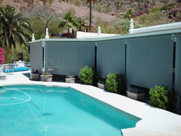 Patio Roll-Up Screen