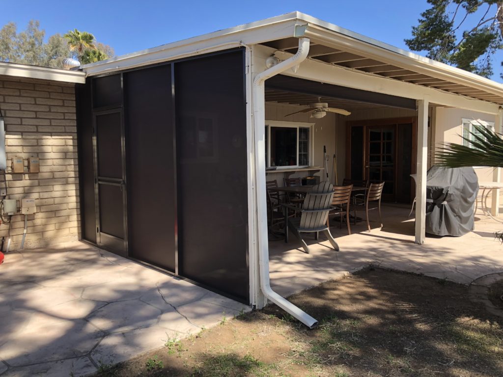 Patio RollUp Screen Arizona Sun Screen